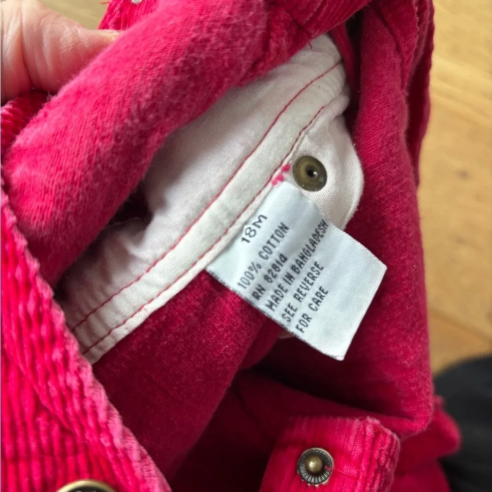 Vintage 90’ good kidz corduroy overalls 18mo